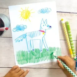 Ooly Afpelbare Wascokrijtjes -12st 8 Ooly Afpelbare Wascokrijtjes -12st -Kinderspeelgoed ooly afpelbare wascokrijtjes 12 st 4