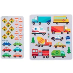 Ooly Herbruikbare Stickerspelletjes - Voertuigen -Kinderspeelgoed ooly herbruikbare stickers voertuigen7