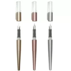 Ooly Vulpennen Met Notitieboekje - 3st 10 Ooly Vulpennen Met Notitieboekje - 3st -Kinderspeelgoed ooly metallic vulpennen 3st2