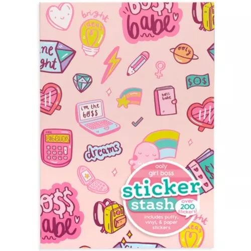 Ooly Stickers Girl Boss - 200st 3 Ooly Stickers Girl Boss - 200st