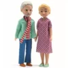 Djeco Poppenhuis Opa En Oma - 11,5 Cm
