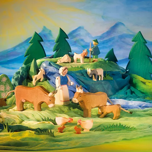 Ostheimer Kip Oker - 5 Cm 4 Ostheimer Kip Oker - 5 Cm - Afbeelding 2