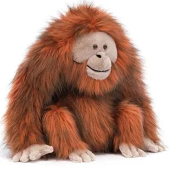 Jellycat Knuffelaap Oswald Orangutan - 34 Cm