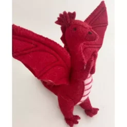 Papoose Toys Knuffeldraken - 3st -Kinderspeelgoed papoose toys draken 2st 3