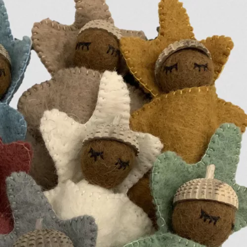 Papoose Toys Poppetjes Eikelbaby's - Earth - 7st 4 Papoose Toys Poppetjes Eikelbaby's - Earth - 7st - Afbeelding 2