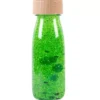 Petit Boum Sensorische Fles Float - Green 2 Petit Boum Sensorische Fles Float - Green -Kinderspeelgoed petit boum sensorische fles float green