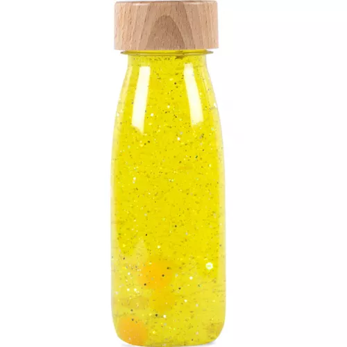 Petit Boum Sensorische Fles Float - Yellow 3 Petit Boum Sensorische Fles Float - Yellow