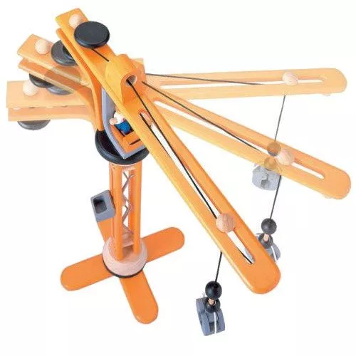 Plan Toys Hijskraan 7 Plan Toys Hijskraan - Afbeelding 5