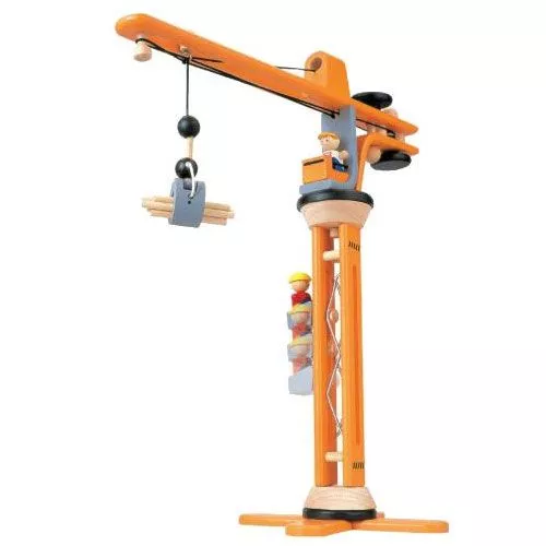 Plan Toys Hijskraan 8 Plan Toys Hijskraan - Afbeelding 6