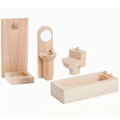 Plan Toys Poppenhuis Badkamer - Klassiek