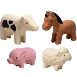 Plan Toys Boerderijdieren - 4st