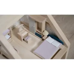 Plan Toys Poppenhuis Slaapkamer - Orchard -Kinderspeelgoed plan toys poppenhuis slaapkamer orchard ilovespeelgoed.nl3