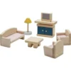 Plan Toys Poppenhuis Woonkamer - Orchard -Kinderspeelgoed plan toys poppenhuis woonkamer orchard ilovespeelgoed.nl