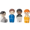 Plan Toys Poppenhuispoppen Zakenmensen 4 St - 6 Cm 2 Plan Toys Poppenhuispoppen Zakenmensen 4 St - 6 Cm -Kinderspeelgoed plan toys poppenhuispoppen zakenmensen 3