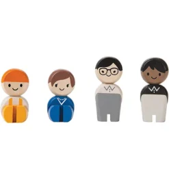 Plan Toys Poppenhuispoppen Zakenmensen 4 St - 6 Cm 8 Plan Toys Poppenhuispoppen Zakenmensen 4 St - 6 Cm -Kinderspeelgoed plan toys poppenhuispoppen zakenmensen 4