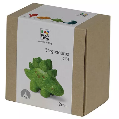 Plan Toys Stegosaurus 9 Cm 6 Plan Toys Stegosaurus 9 Cm - Afbeelding 4