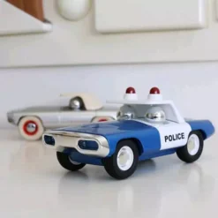 Playforever Maverick Politieauto Heat Blauw -Kinderspeelgoed playforever maverick politieauto heat blauw m103 44 ilovespeelgoed.nl