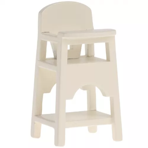 Maileg Poppenhuis Kinderstoel - Off-white - 7 Cm 3 Maileg Poppenhuis Kinderstoel - Off-white - 7 Cm