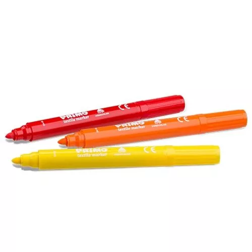 Primo Textiel Viltstiften (8st) 4 Primo Textiel Viltstiften (8st) - Afbeelding 2