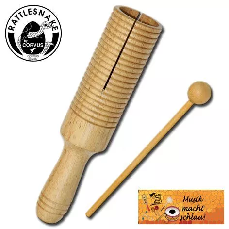 Rattlesnake Houten Buistrom Rasp 4 Rattlesnake Houten Buistrom Rasp - Afbeelding 2