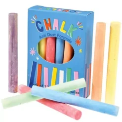 Rex London 12 Gekleurde Schoolbordkrijtjes