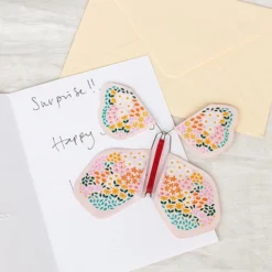 Rex London Opwindbare Vlinder Roze -Kinderspeelgoed rex london magische vlinder roze 1