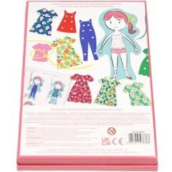 Rex London Rijgkaarten Aankleedpop 13 Rex London Rijgkaarten Aankleedpop -Kinderspeelgoed rex london rijgkaarten aankleedpop 1