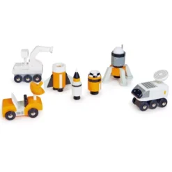 Tender Leaf Toys Ruimtevoertuigen - 5st -Kinderspeelgoed ruimtevoertuigen2