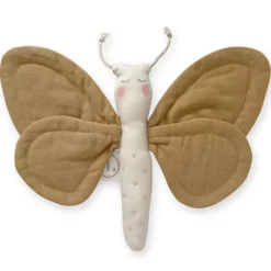 Saga Copenhagen Sensorische Knuffel Vlinder - Honey