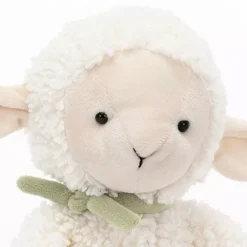 Jellycat Knuffelschaap Fuzzkin Lamb - 23 Cm -Kinderspeelgoed schaap1 5