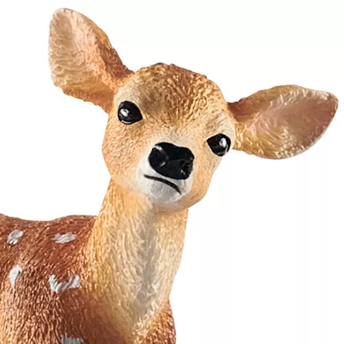 Schleich Wild Life Witstaarthertenjong - 5,5 Cm 4 Schleich Wild Life Witstaarthertenjong - 5,5 Cm - Afbeelding 2