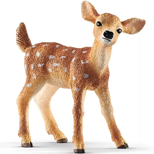 Schleich Wild Life Witstaarthertenjong - 5,5 Cm 3 Schleich Wild Life Witstaarthertenjong - 5,5 Cm