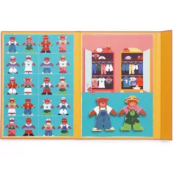 Scratch Europe Magneetboek Edulogic - Aankleedbeer 7 Scratch Europe Magneetboek Edulogic - Aankleedbeer -Kinderspeelgoed scratch europe magneetboek edulogic aankleedbeer 3
