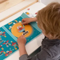 Scratch Europe Magneetboek Edulogic - Ruimte -Kinderspeelgoed scratch europe magneetboek edulogic ruimte 1