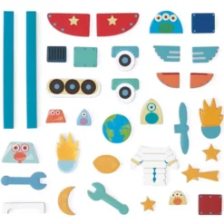 Scratch Europe Magneetboek Edulogic - Ruimte -Kinderspeelgoed scratch europe magneetboek edulogic ruimte 4