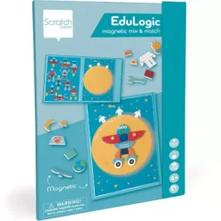 Scratch Europe Magneetboek Edulogic - Ruimte -Kinderspeelgoed scratch europe magneetboek edulogic ruimte 6