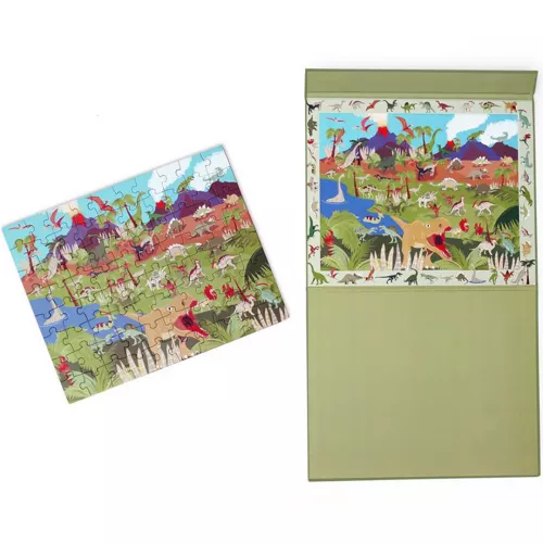 Scratch Europe Magnetische Puzzelboek Dino - 80st 5 Scratch Europe Magnetische Puzzelboek Dino - 80st - Afbeelding 3