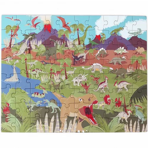 Scratch Europe Magnetische Puzzelboek Dino - 80st 6 Scratch Europe Magnetische Puzzelboek Dino - 80st - Afbeelding 4