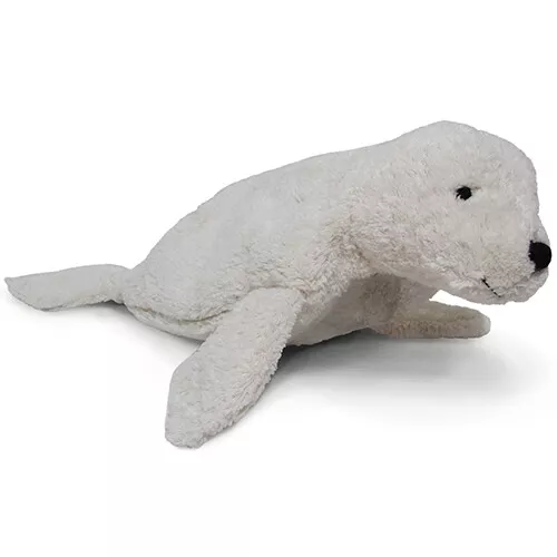 Senger Warmteknuffel Zeehond - Wit - 40 Cm 3 Senger Warmteknuffel Zeehond - Wit - 40 Cm
