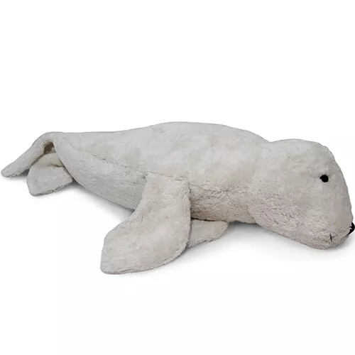 Senger Warmteknuffel Zeehond - Wit - 63 Cm 3 Senger Warmteknuffel Zeehond - Wit - 63 Cm