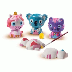 Ses Creative Gips- En Verfpakket Glitterdieren -Kinderspeelgoed ses creative gips en verfpakket glitterdieren