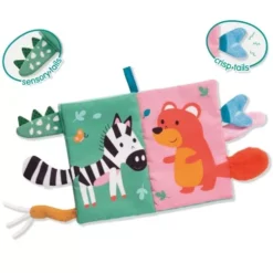 Ses Creative Stoffen Boekje Dierenstaarten 7 Ses Creative Stoffen Boekje Dierenstaarten -Kinderspeelgoed ses stoffen boekje dierenstaarten1