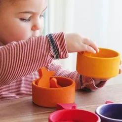 Grimm's Sorteerspel Regenboogbakjes -Kinderspeelgoed sorteerspel regenboogbakjes2