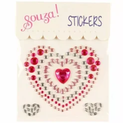 Souza For Kids Fun Stickers Hart - Roze