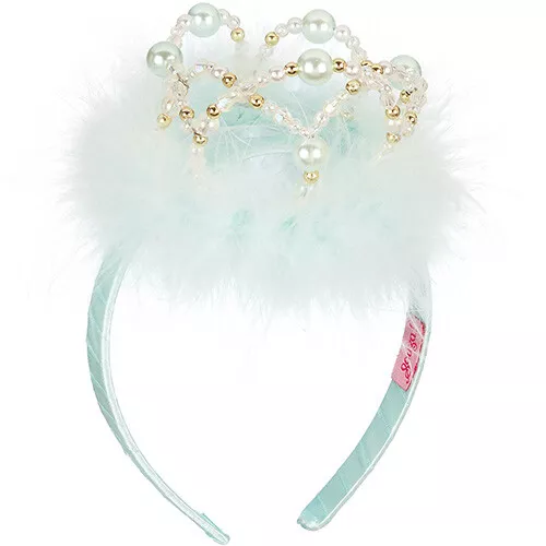 Souza For Kids Diadeem Met Kroon Alexandra - Mint 3 Souza For Kids Diadeem Met Kroon Alexandra - Mint