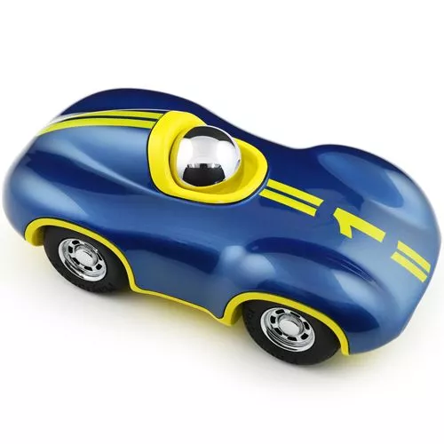 Playforever Speedy Le Mans Boy Raceauto Blauw-geel 3 Playforever Speedy Le Mans Boy Raceauto Blauw-geel
