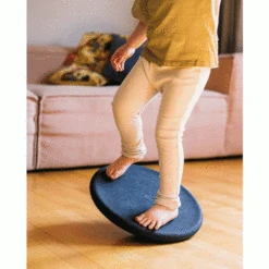 Stapelstein Balance Board Blauw -Kinderspeelgoed stapelstein balance board blauw 1