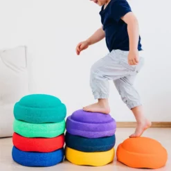 Stapelstein Original Mint - 1st -Kinderspeelgoed stapelstein lichtgroen 1st ilovespeelgoed3 2 1