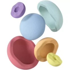 Stapelstein Inside Rainbow Pastel - 6st 12 Stapelstein Inside Rainbow Pastel - 6st -Kinderspeelgoed stapelstein inside rainbow pastel 6st 4