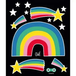 Rainette Reflecterende Stickers - Regenboog -Kinderspeelgoed sti arc rainette reflecterende stickers regenboog ilovespeelgoed.nl8